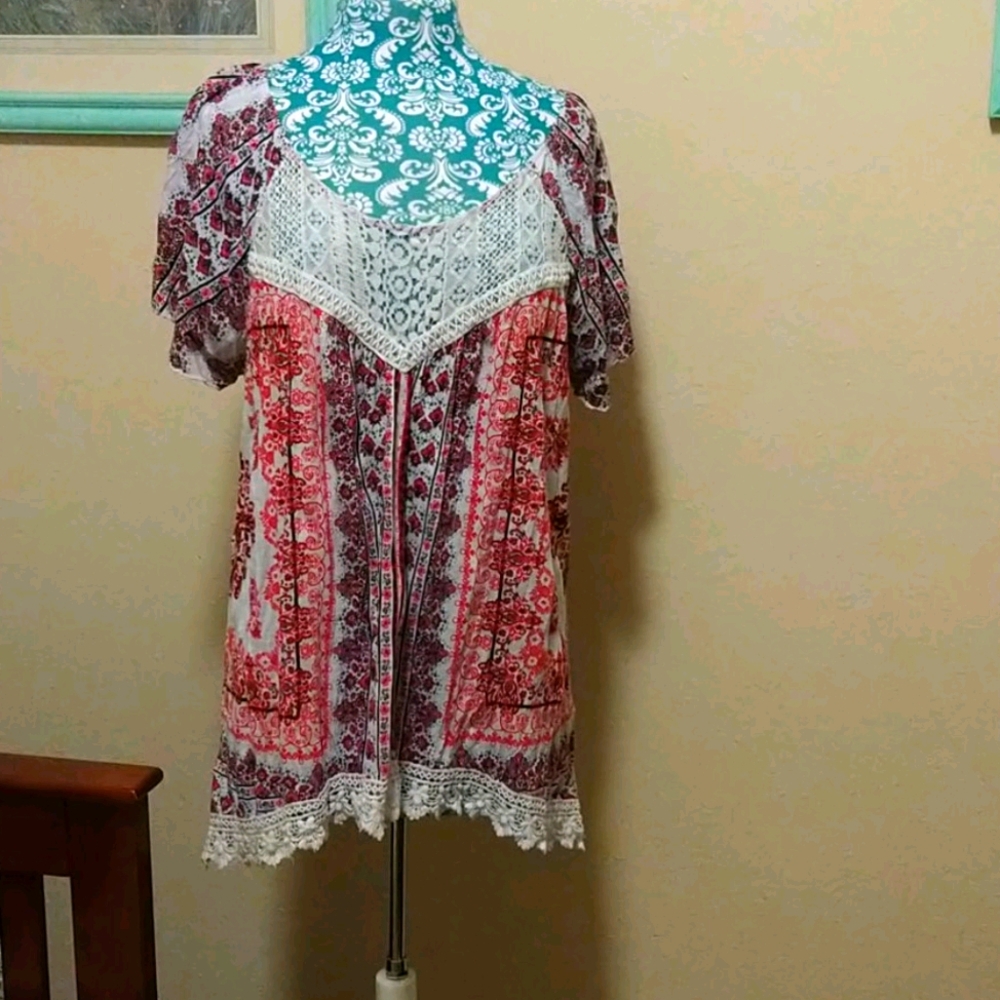 Signature studio top 3x plus size
